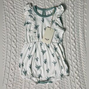 Kyte BABY Bubble Romper 2T Eucalyptus